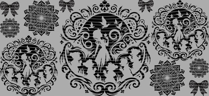 16oz black white-BW-19